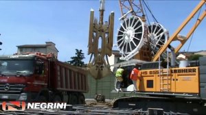 Грейфер Negrini для мембранных стен - Мембранный ковш 04 - Negrini diaphragm wall grab - Benna diafr