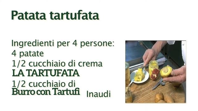 Patata tartufata