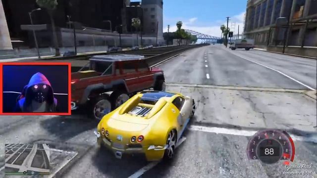 GTA 5 MOD BOBOIBOY GEMPA DAN TANAH MENGEJAR PENCURI MOBIL PAKAI BUGATTI смотреть онлайн