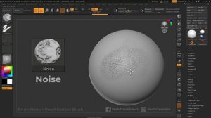 Noise Brush: ZBrush All Brushes