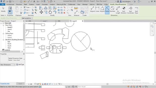 #07. Dimension Tools In Revit. | Revit Structure For Free|. смотреть онлайн