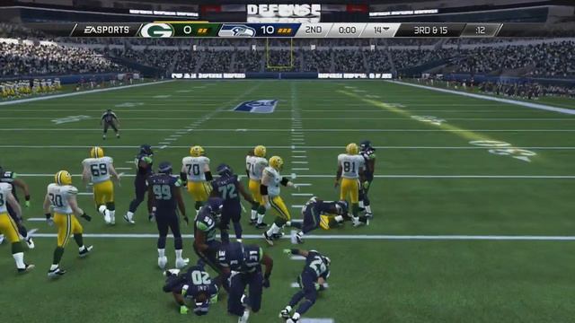 Madden 15 (Xbox 360) NFL Week One Predictions | Packers at Seahawks смотреть онлайн
