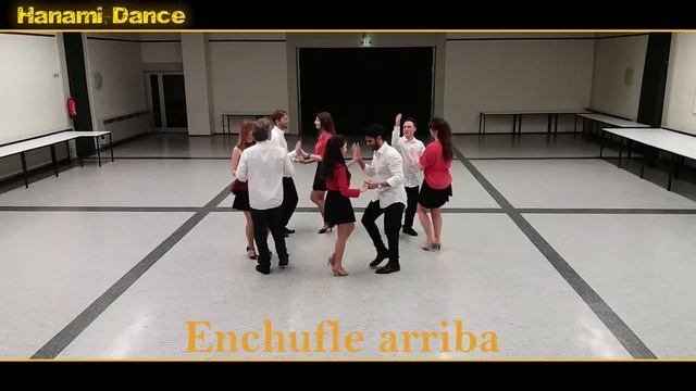 Salsa Rueda Basics - Enchufle, Enchufle arriba, Double play - Hanami Dance - Kristof Zsolt смотреть онлайн