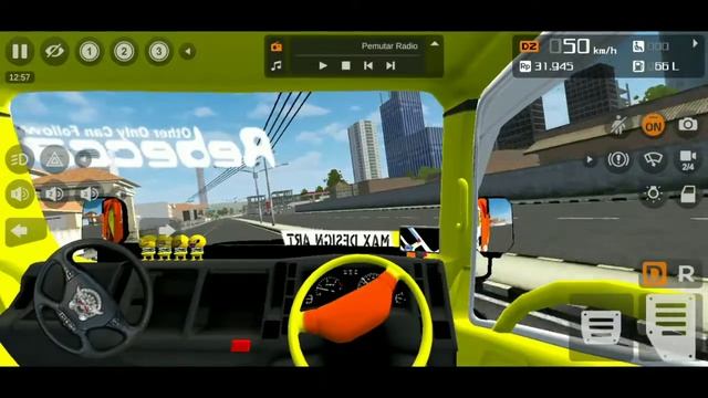 Mod Terbaru 2020 Isuzu NMR71 Rollis dari Souleh Art Bemper Jetbus 3+ Oleng | Bussid V. 3.3