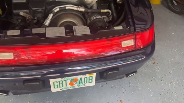 Porsche 993 1997 running