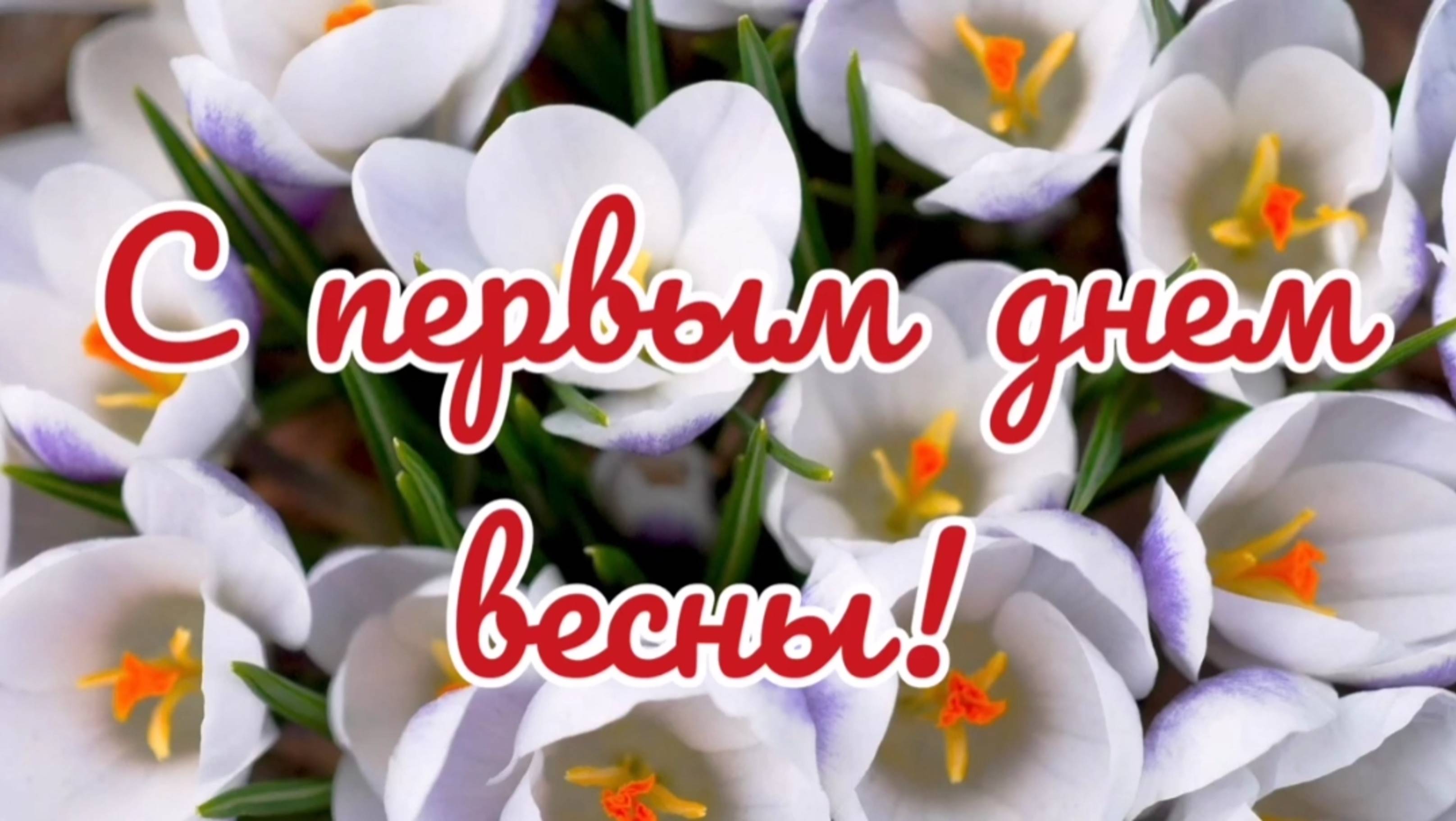 Первый день весны. Весна пришла. Поздравление с весной.