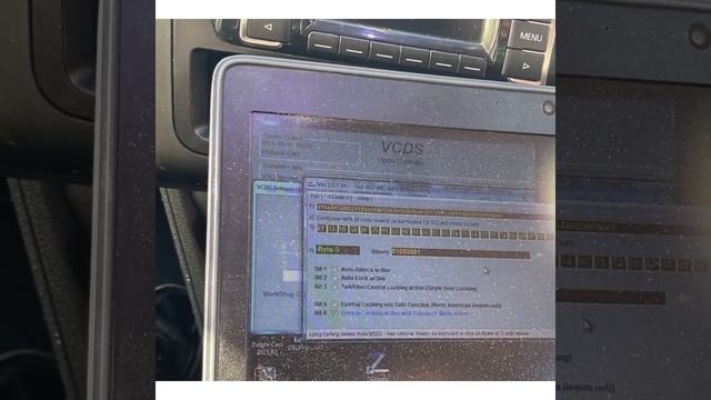 Coding in LED No. plate lights VW Caddy