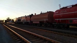 Пожарный поезд