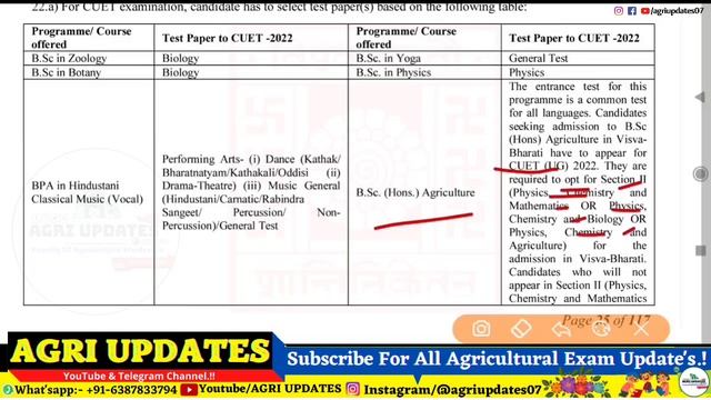 Visva Bharti Admission 2022 |BSc Ag/MSc Ag Admission 2022 | Non-ICAR Eligible•Visva Bharti Admissio