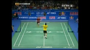 Surdiman Cup Badminton MS Final 2011 - The best of Lin Dan vs Peter Gade