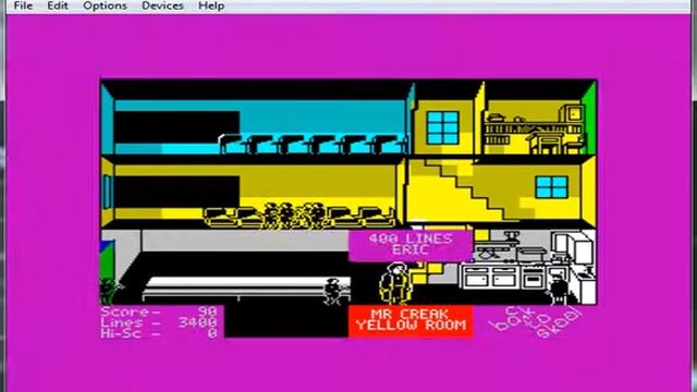 Back To Skool - Sinclair ZX Spectrum - emulador MESSUI 0.152 - testeado Windows 7 x64 смотреть онлайн