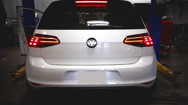 MK7.5 Facelift Dynamic High Line Tail lights смотреть онлайн