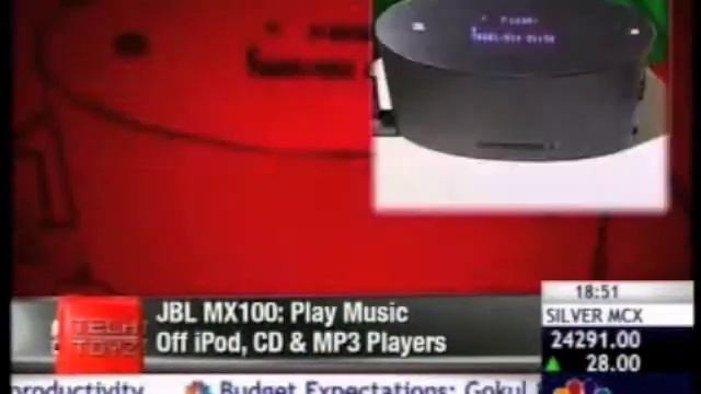 JBL MX100 on CNBC again!