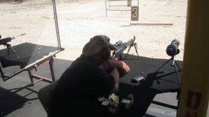 Shooting my Saiga at 100 yrd Steel Targets