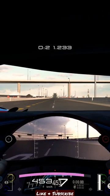 Bugatti (Chiron) VGT Gran Turismo 7 Top Speed Test #shorts смотреть онлайн