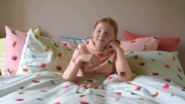 SNURK - Macarons Green Bedding смотреть онлайн