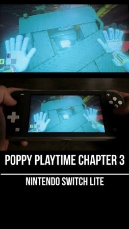 Poppy Playtime Chapter 3 Nintendo Switch Lite Gameplay