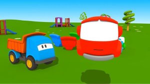 Лева Малыш Новый 3d мультфильм про машинки ищет друга