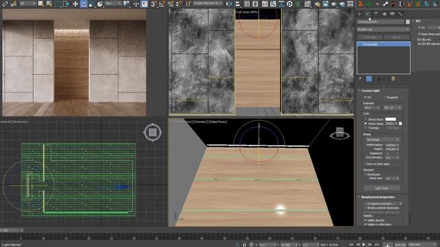 Interior in 3ds Max - Timelapse смотреть онлайн