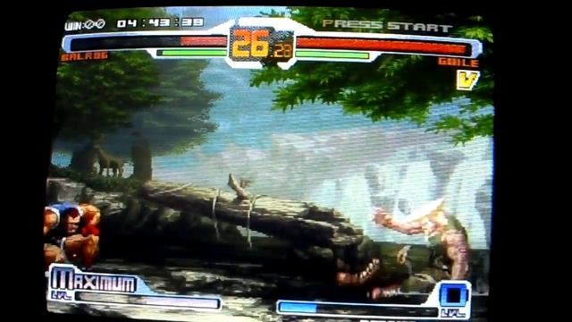 SNK vs Capcom Pandoras Box V3 520 in 1 Arcade Gameplay