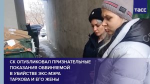 СК опубликовал признательные показания обвиняемой в убийстве экс-мэра Тархова и его жены