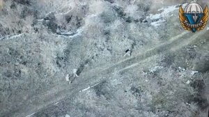 Боец армии РФ спасает пленного солдата ВСУ от FPV дрона.