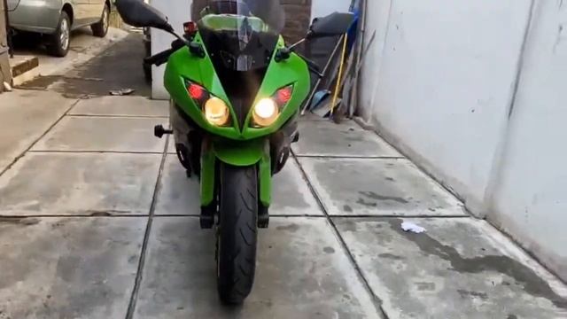 Kawasaki zx6r 2011 exhaust sound