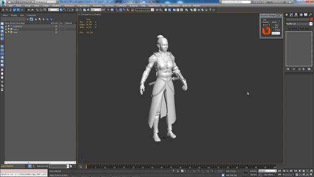 RizomUV Character unwrap practice p1
