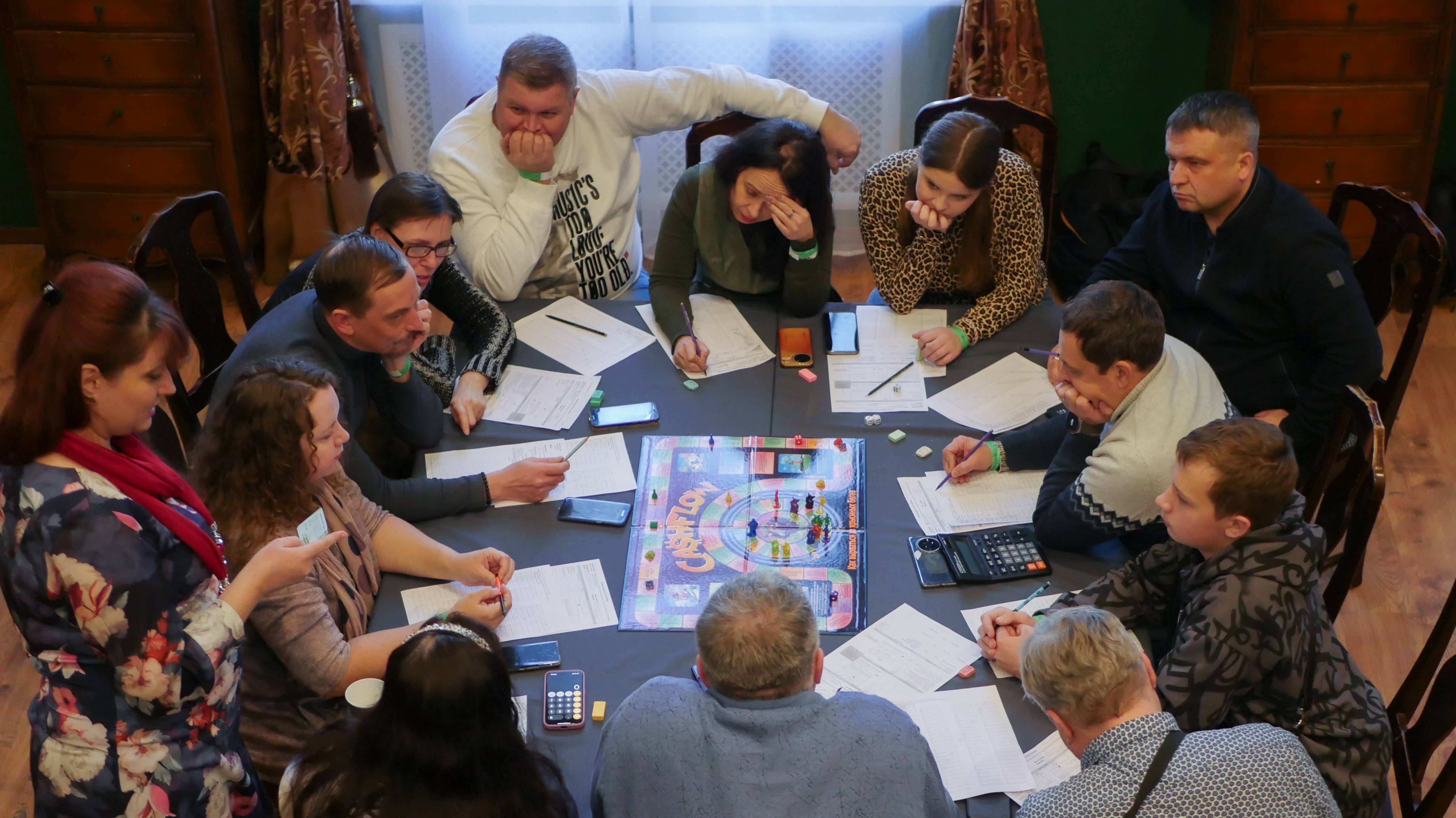 Настольная игра Cashflow смотреть онлайн