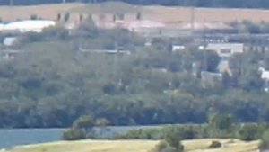 Солнечнодольск. Вид с турбазы.