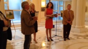 Открытие выставки Ирины Красновой и Николая Павленко "Преемственность поколений"