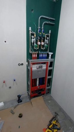 Обшивка инсталляции. Ремонт квартиры под ключ в Чебоксарах. 89176750030