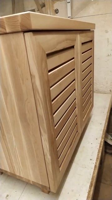Тумба из массива ясеня #мебельизмассива