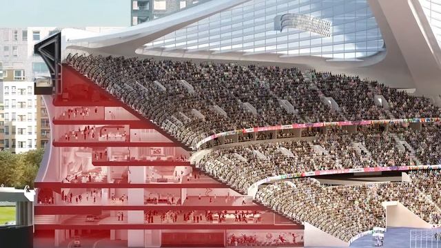 Zaha Hadid Architects National Stadium Tokyo Video Presentation смотреть онлайн