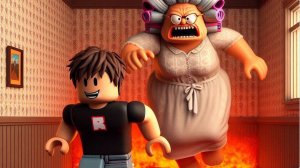 ПОБЕГ ИЗ ДОМА МАМКИ! РОБЛОКС/ROBLOX