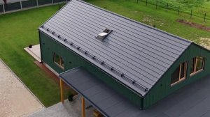 Двухэтажный дом 165 м.кв в стиле барн-хаус