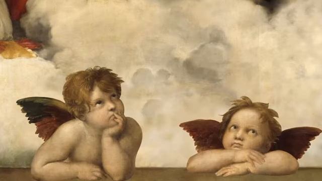 Final motion art - Sistine Madonna from Raphael смотреть онлайн