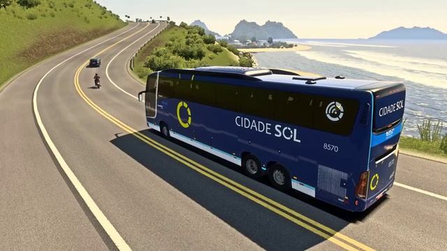 Série Mod Bus Youtuber 2023 Busscar Vissta Buss 400 Volvo LD na Cidade Sol смотреть онлайн