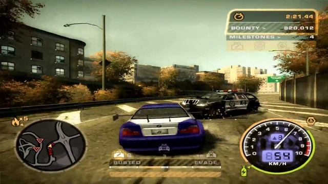 NFSMW----BMW M3 GTR ：Most Wanted 10th anniversary pursuit смотреть онлайн
