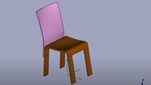 FreeCAD.#137. Верстак "Curves". Стул