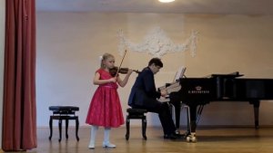 Ария Дж.Перголези, Скерцо Д. Кабалевский - Рядчина Карина 10 лет