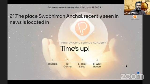 "Be The NCERT Master"-FREE LIVE QUIZ PROGRAM-Current Affairs ( 20-27 December)