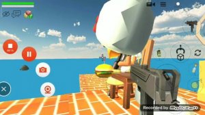 Выживание на плоту в чикен ган / Survival on a raft in Chiken Gun