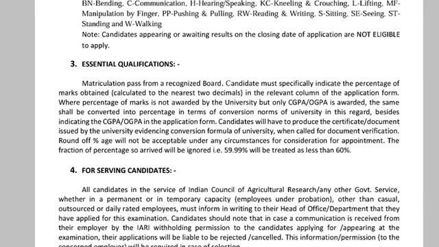 10th Pass | All Over India | Bharti | ICAR Recruitment | Exam जनवरी मे होगा | Details 👍