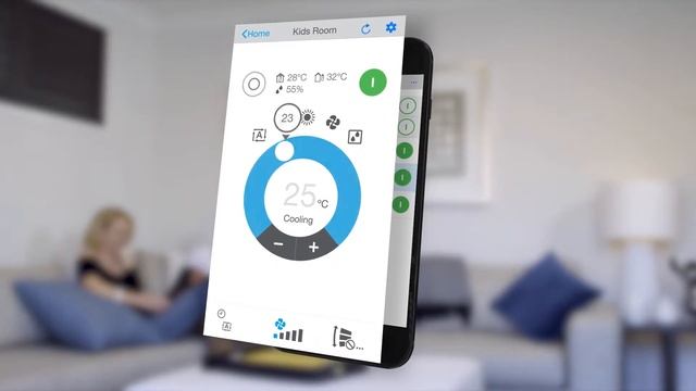 D mobile Wi-Fi control for your Daikin heat pump смотреть онлайн