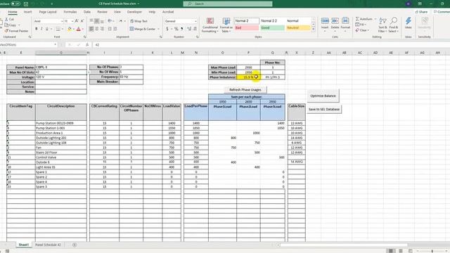 Smart® Electrical – Circuit Breaker Panel schedule смотреть онлайн