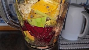 Очень полезное СмуЗи с семенами Чиа и Свёклой 🤩❤️🍀🌈