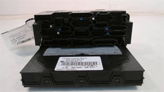 2003 Mercedes C240 ID 2095450001 Front Left Fuse Box - mbiparts.com Used OEM Mercedes Parts -... OE смотреть онлайн