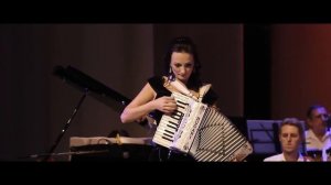 Мария Селезнева - Лезгинка «Мелодия Кавказа» - Муниципальный оркестр (дир. Н.Лысюк) - аккордеон