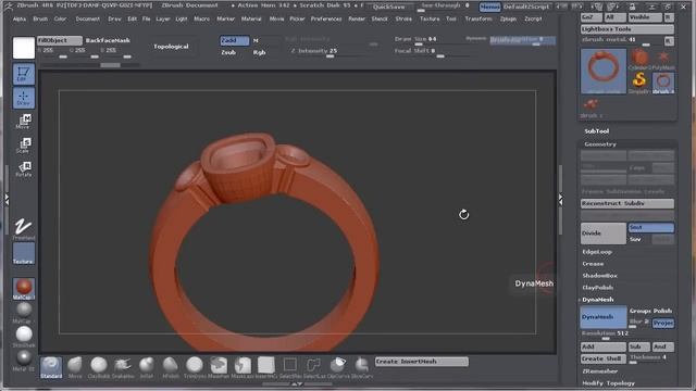 ZBrush Dynamesh Boolean Difference Error смотреть онлайн